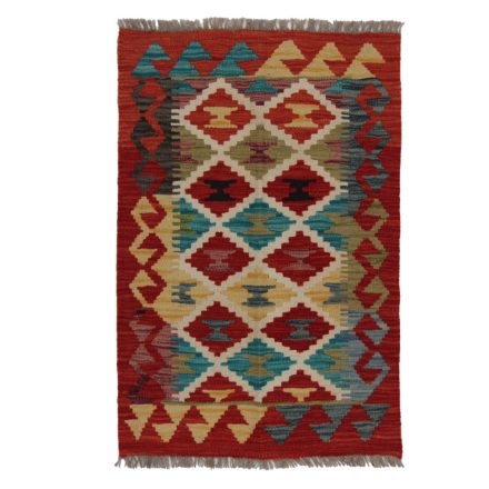 Dywan Kilim Chobi 90x59 ręcznie tkany afgański kilim z wełny
