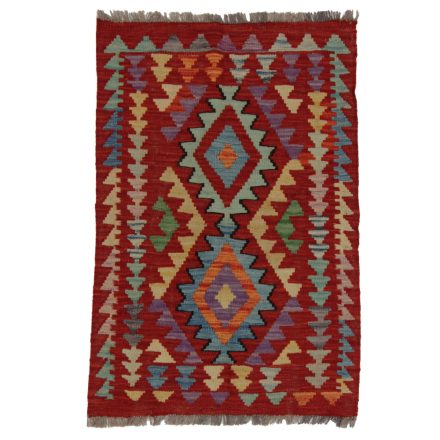 Dywan Kilim Chobi 98x67 ręcznie tkany afgański kilim