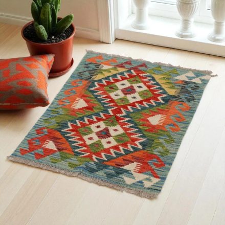 Dywan Kilim Chobi 84x61 ręcznie tkany afgański kilim