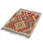 Etniczny dywan kilim Chobi 95x70 – ręcznie tkany z wełny w Afganistanie