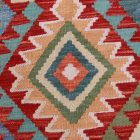 Etniczny dywan kilim Chobi 95x70 – ręcznie tkany z wełny w Afganistanie