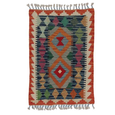 Dywan Kilim Chobi 86x58 ręcznie tkany afgański kilim