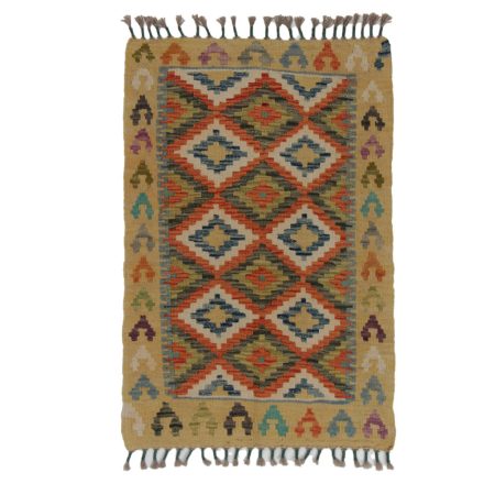 Dywan Kilim Chobi 93x62 ręcznie tkany afgański kilim