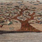 Dywan orientalny Afshar naqsha 200x299 ręcznie wiązany dywan afgański