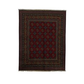 Dywan orientalny Aqcha Bukhara 152x193 ręcznie wiązany dywan afgański
