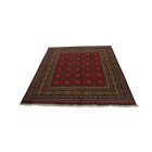 Dywan orientalny Aqcha Bukhara 152x193 ręcznie wiązany dywan afgański