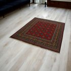 Dywan orientalny Aqcha Bukhara 152x193 ręcznie wiązany dywan afgański