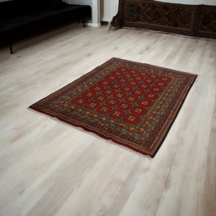 Dywan orientalny Aqcha Bukhara 150x196 ręcznie wiązany dywan afgański