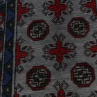 Orientalny chodnik Aqcha Bukhara 80x285 ręcznie wiązany dywan afgański