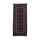 Orientalny chodnik Aqcha Bukhara 81x190 ręcznie wiązany dywan afgański