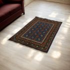 Dywan orientalny Aqcha Bukhara 95x155 ręcznie wiązany dywan afgański