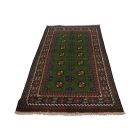 Orientalny chodnik Aqcha Bukhara 96x205 ręcznie wiązany dywan afgański