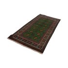 Orientalny chodnik Aqcha Bukhara 96x205 ręcznie wiązany dywan afgański