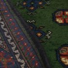 Orientalny chodnik Aqcha Bukhara 96x205 ręcznie wiązany dywan afgański