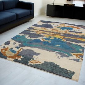   Dywan orientalny Afshar naqsha 199x293 ręcznie wiązany dywan afgański