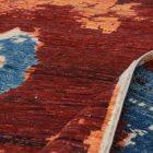 Dywan orientalny Afshar naqsha 197x290 ręcznie wiązany dywan afgański