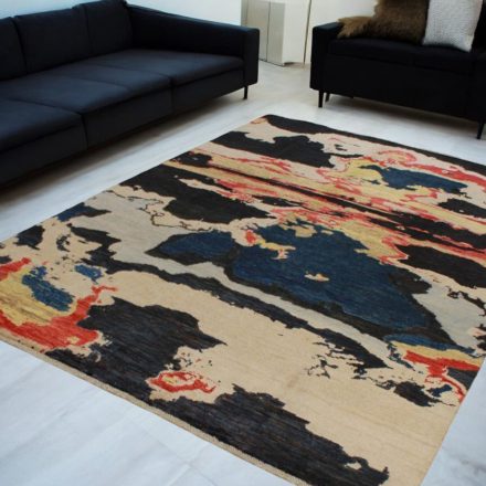 Dywan orientalny Afshar naqsha 200x296 ręcznie wiązany dywan afgański