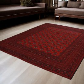 Dywan orientalny Aqcha Bukhara 250x333 ręcznie wiązany dywan afgański