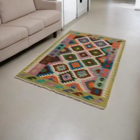 Dywan Kilim Maimana 123x177 ręcznie tkany kilim afgański