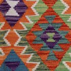 Ręcznie tkany Kilim 130x167 Dywan Kilim Maimana