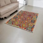 Dywan Kilim wełniany Chobi 131x174 ręcznie tkany Kilim afgański