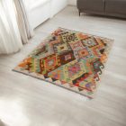 Kilim afgański Chobi 110x146 ręcznie tkany kilim etniczny