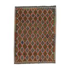 Dywan Kilim wełniany Chobi 154x204 ręcznie tkany Kilim afgański