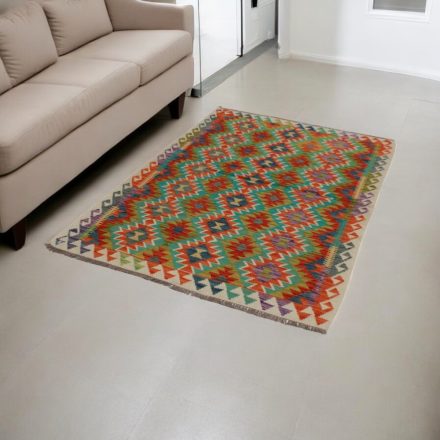 Ręcznie tkany Kilim 131x186 Dywan Kilim Maimana