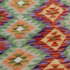 Dywan Kilim etniczny Chobi 152x189 ręcznie tkany dywan Kelim