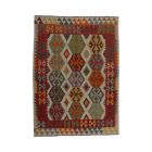 Dywan Kilim etniczny Chobi 147x202 ręcznie tkany dywan Kelim