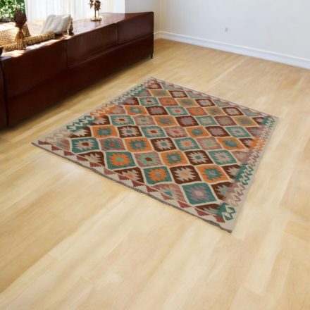 Ręcznie tkany Kilim 153x201 Dywan Kilim Maimana