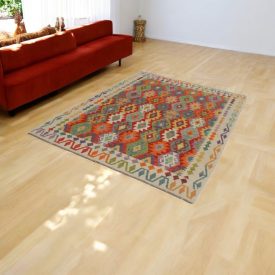   Kilim ręcznie tkany Chobi 177x250 dywan Kilim wełniany afgański