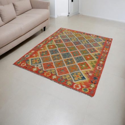 Chobi dywan Kilim 150x201 ręcznie tkany kelim wełniany
