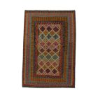 Kilim afgański Chobi 168x246 dywan Kilim ręcznie tkany