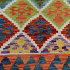 Kilim afgański Chobi 168x246 dywan Kilim ręcznie tkany