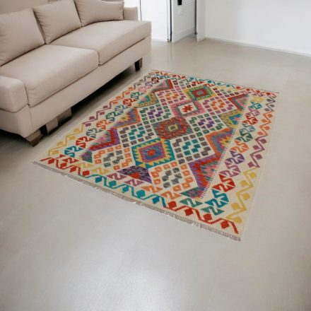 Ręcznie tkany Kilim 158x200 Dywan Kilim Maimana