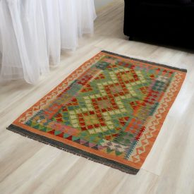 Kilim Afgański Chobi 100x155 – ręcznie tkany, etniczny