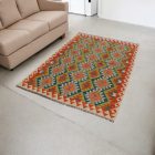 Dywan Kilim wełniany Chobi 126x178 ręcznie tkany Kilim afgański