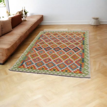Kilim Afgański Chobi 152x199 – ręcznie tkany, etniczny