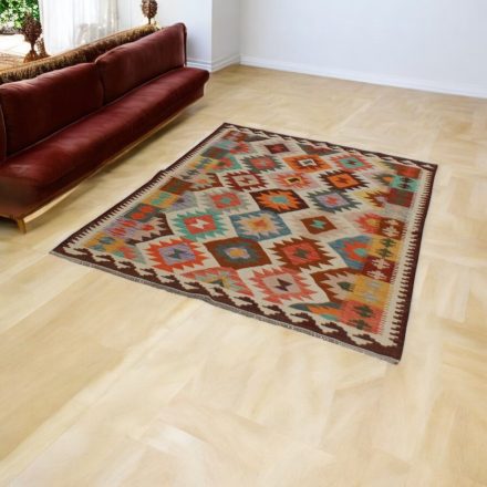 Chobi dywan Kilim 148x196 ręcznie tkany kelim wełniany