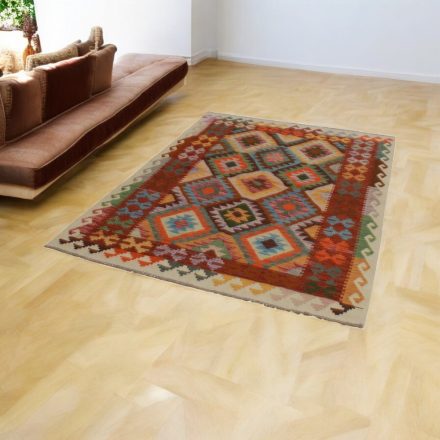 Ręcznie tkany Kilim 145x205 Dywan Kilim Maimana