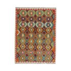 Chobi dywan Kilim 150x197 ręcznie tkany kelim wełniany