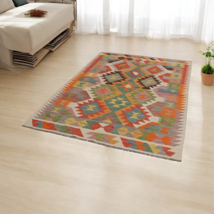 Ręcznie tkany Kilim 145x200 Dywan Kilim Maimana