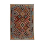 Dywan Kilim etniczny Chobi 172x251 ręcznie tkany dywan Kelim