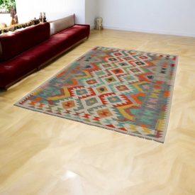 Dywan kilim Chobi 179x248 – ręcznie tkany z Afganistanu
