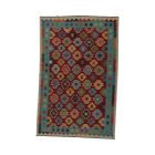 Dywan Kilim etniczny Chobi 167x254 ręcznie tkany dywan Kelim