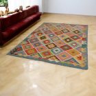 Dywan Kilim wełniany Chobi 182x250 ręcznie tkany Kilim afgański