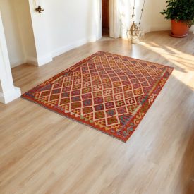 Dywan Kilim Chobi 160x218 ręcznie tkany kilim afgański