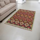 Kilim afgański Chobi 136x192 dywan Kilim ręcznie tkany