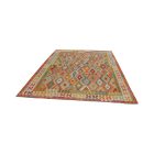 Kilim ręcznie tkany Chobi 215x293 dywan Kilim wełniany afgański